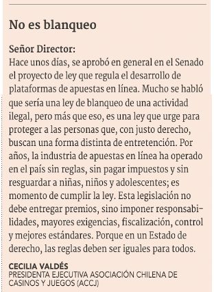 Por años, la industria de apuestas en línea ha operado en el país sin reglas, sin pagar impuestos y sin resguardar a niñas, niños y adolescentes; es momento de cumplir la ley.